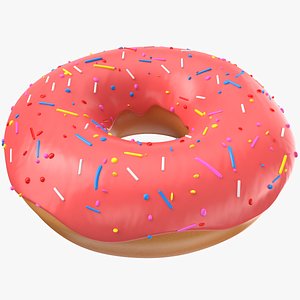 3D donut modeled model