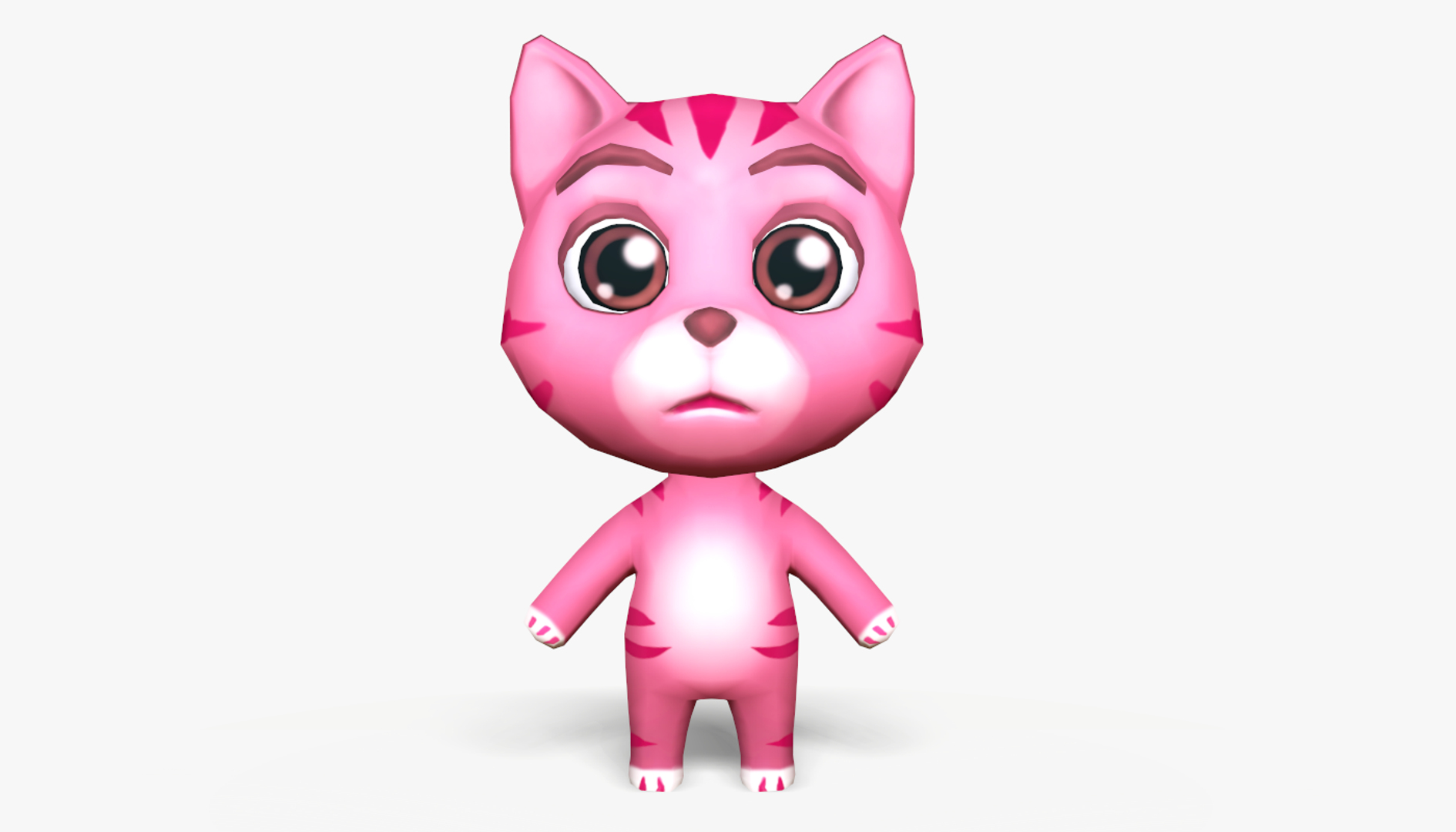 3D Cute Cartoon Cat Mobile - TurboSquid 1395454