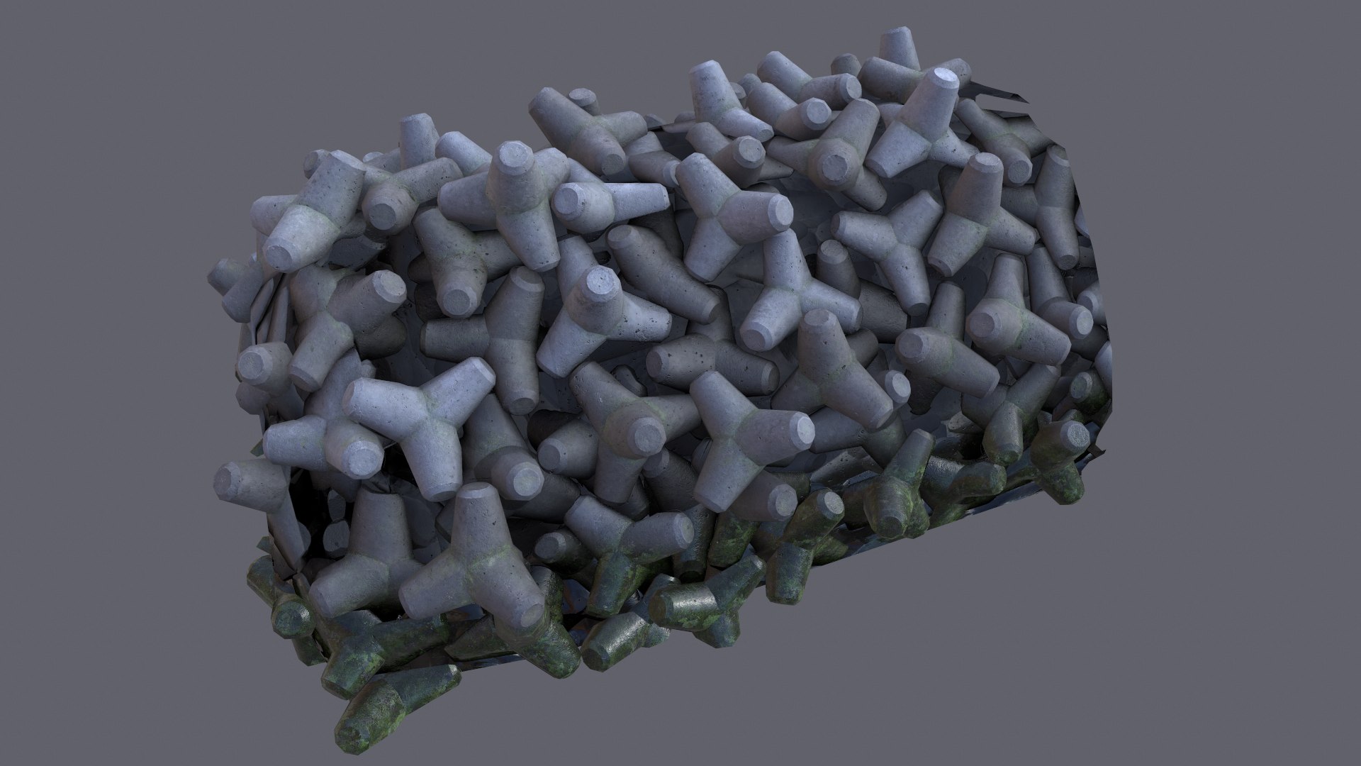 3D Model Breakwater Real-time - TurboSquid 2079618