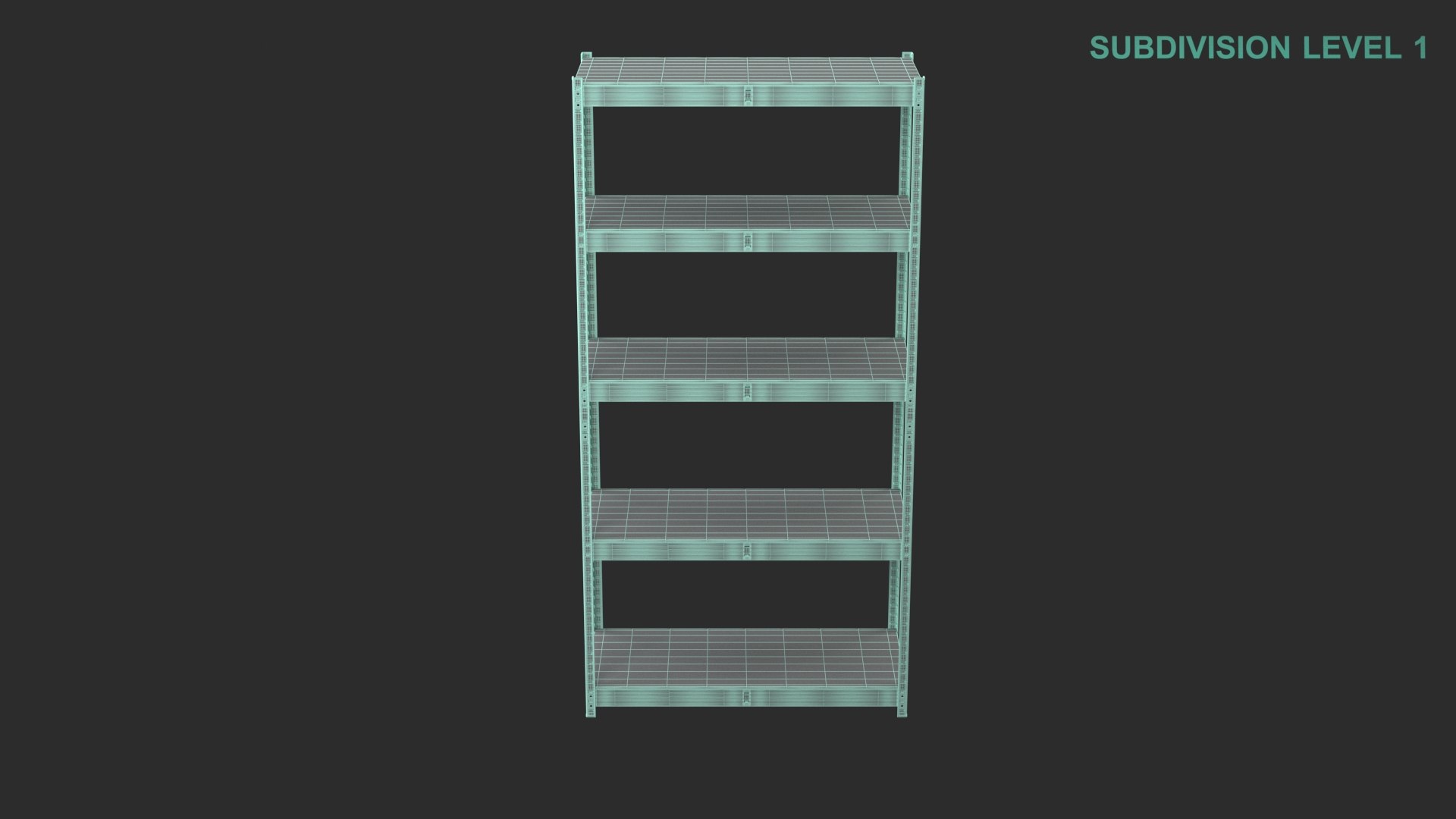 Warehouse Rack Model - TurboSquid 2311882