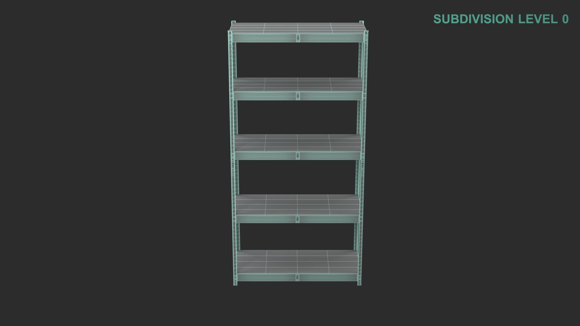 Warehouse Rack Model - TurboSquid 2311882