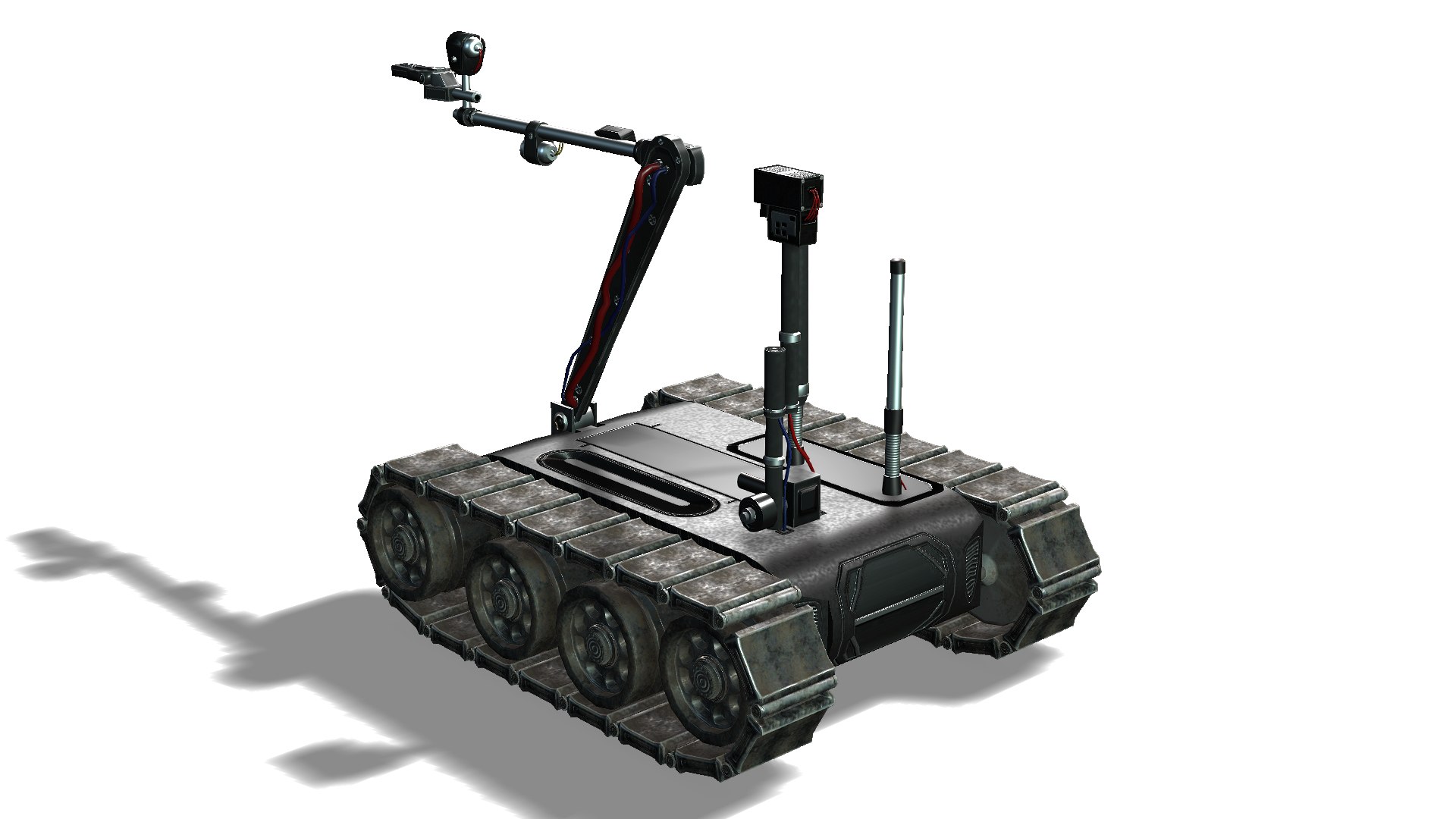 Tank Robot Model - TurboSquid 2417456