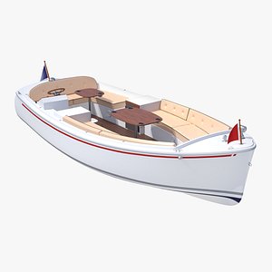 3D pleasure boat