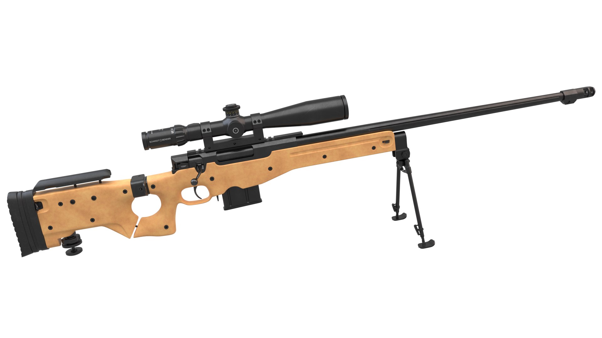 Accuracy International's L115A3 sniper rifle does it again – six