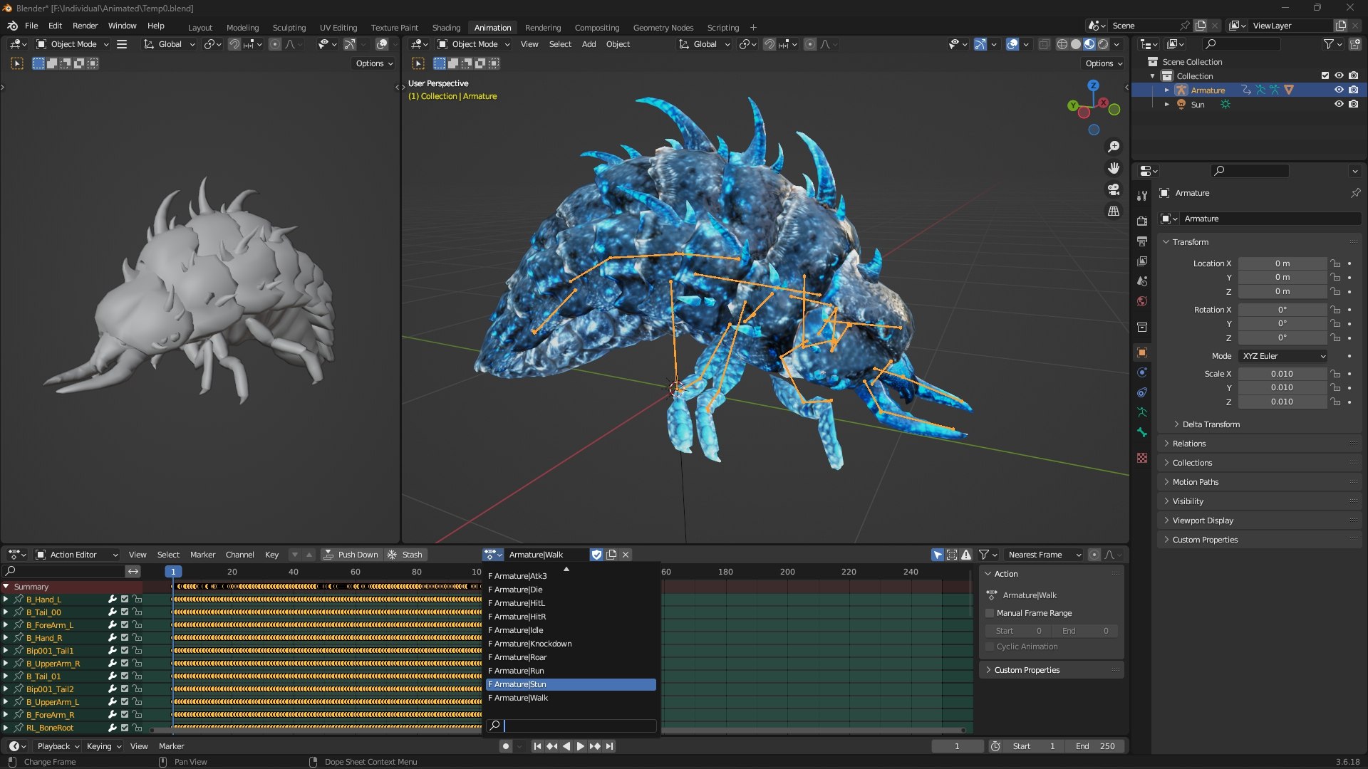 3D model Larva-V2e https://p.turbosquid.com/ts-thumb/FX/ZRTsWw/Wm/wireframe4/jpg/1778811191/1920x1080/fit_q87/c04a129ba191d6984634959c816e298cc862a13e/wireframe4.jpg