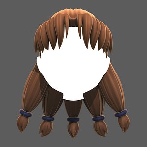 3D Base Hair for girl V69 model