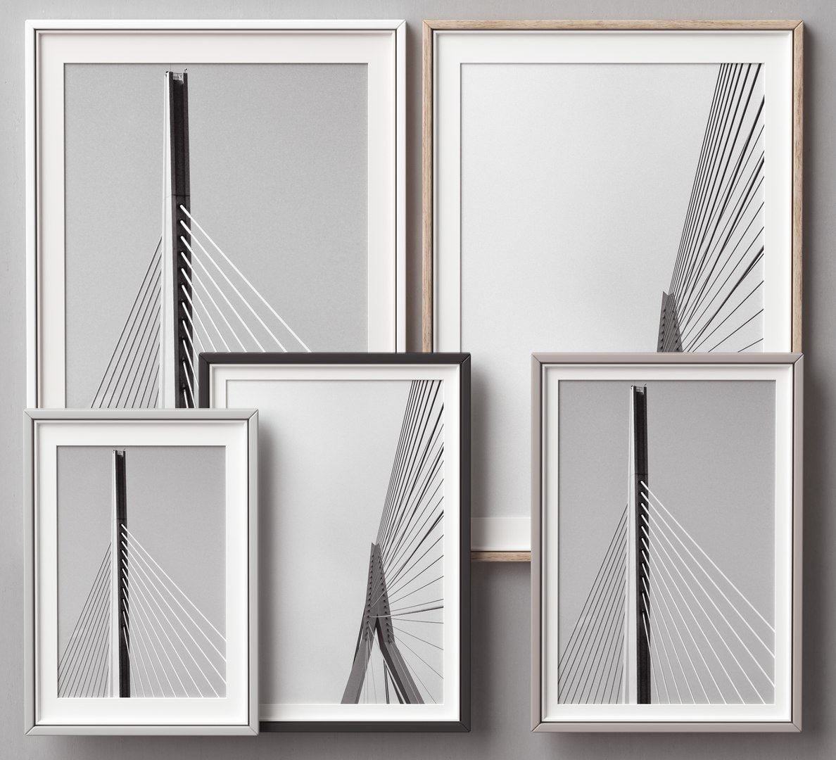 3D Frame Picture Set - TurboSquid 1688170