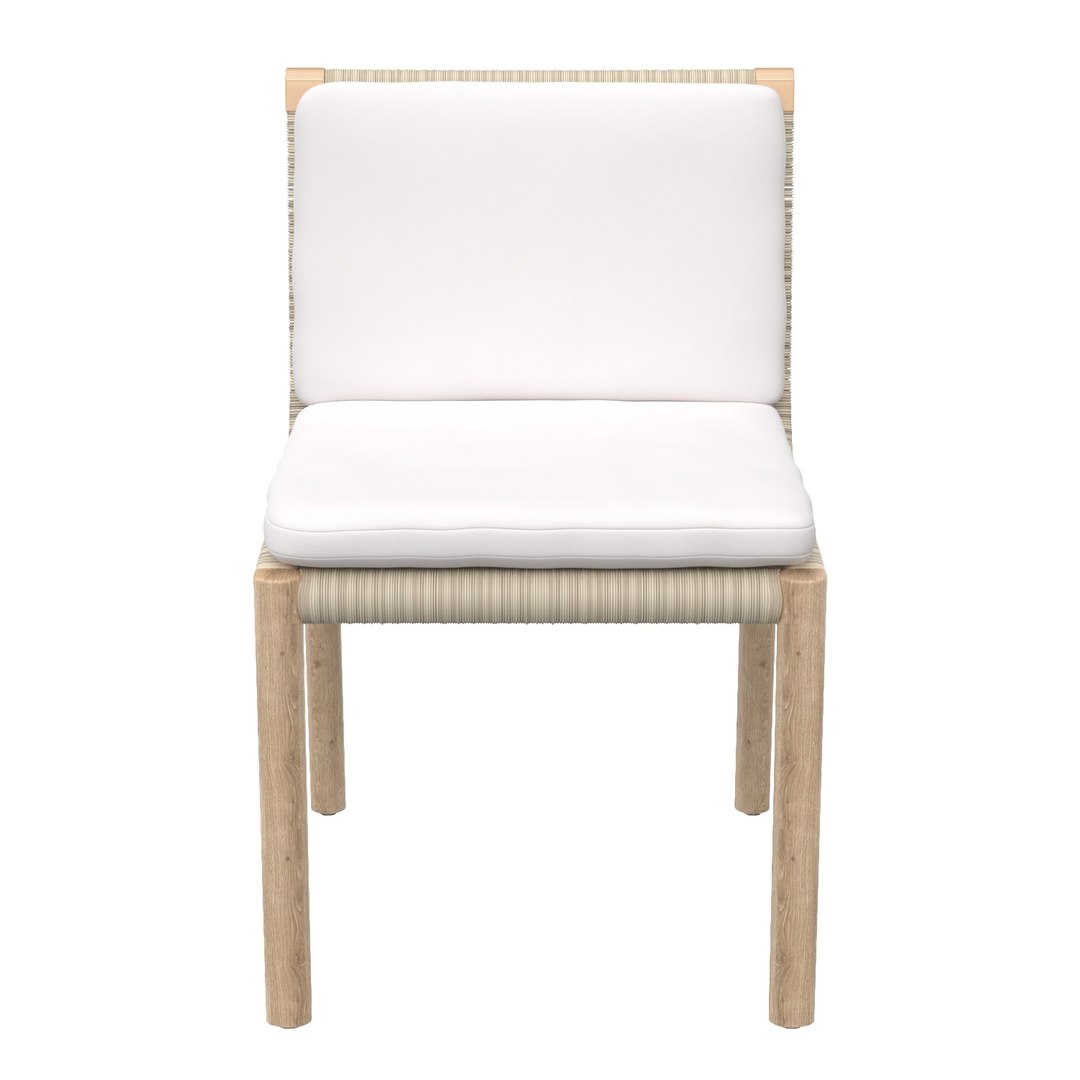 3D Mesa Teak Dining Side Chair TurboSquid 2085389