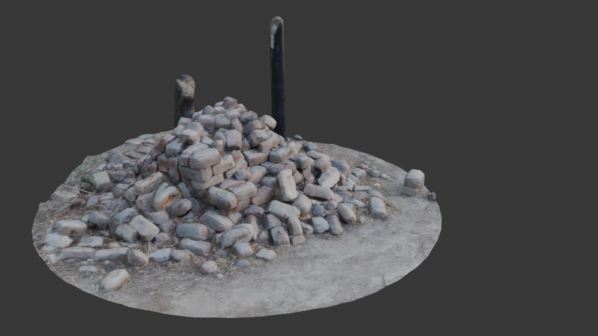 3D Rubble Pile Scan - TurboSquid 2436055