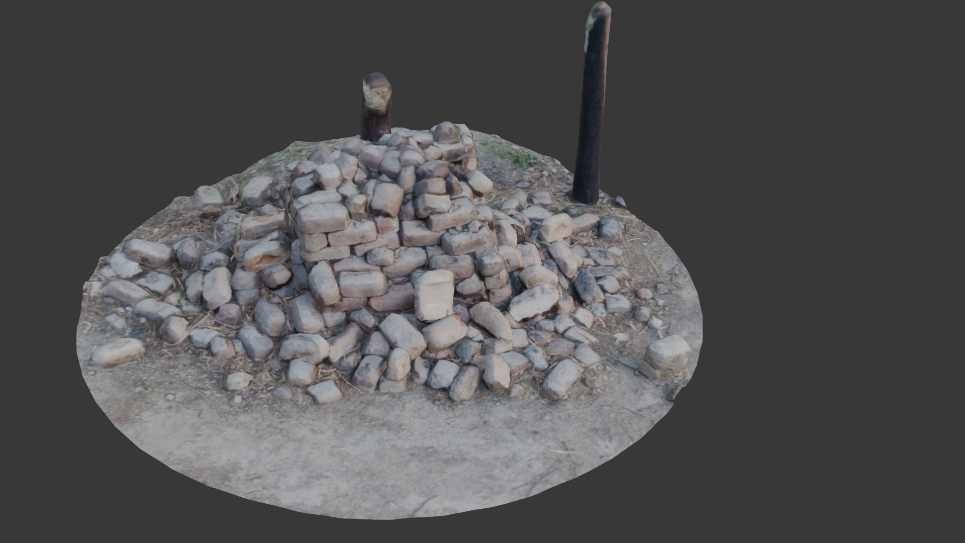 3D Rubble Pile Scan - TurboSquid 2436055