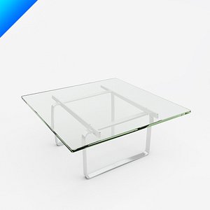 ch106 coffee table hans wegner 3d model