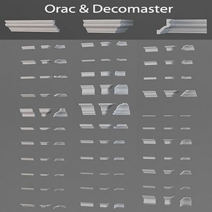 3d model eiling cornices orac decomaster