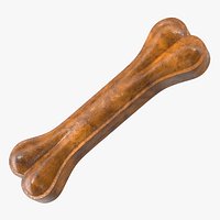 Dog Bone Treat Small Dark