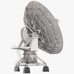 Detailed Satellite Dish Antenna