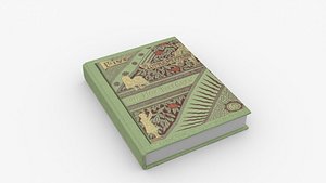 3D Book Rigged and Animated