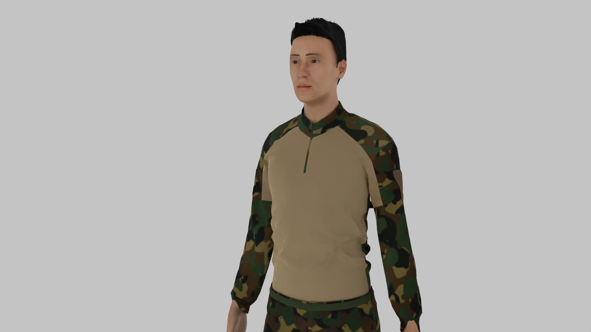 Soldier 3D model - TurboSquid 1971461