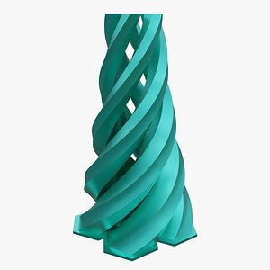 3D Twisted Twister Towers model