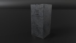 3D Filing Cabinet model