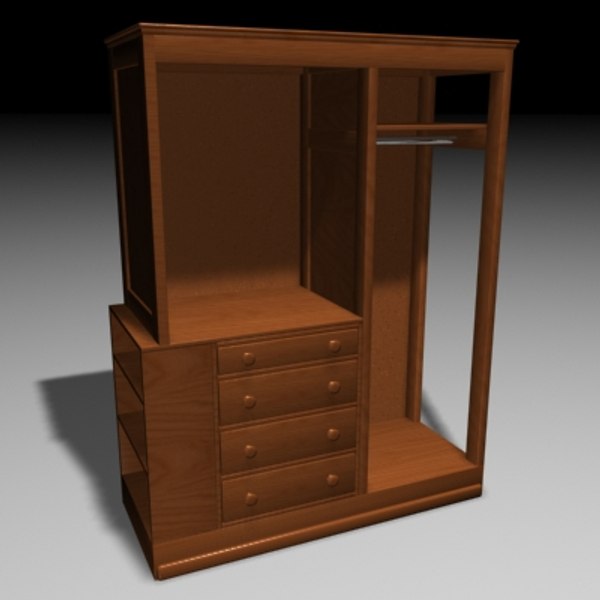 3ds max dresser bedroom furniture