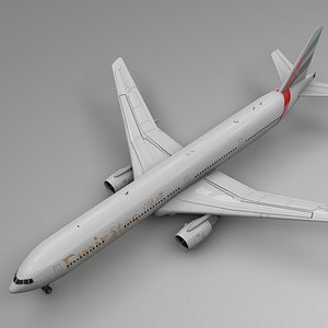 emirates boeing 777-300er l537 3D model