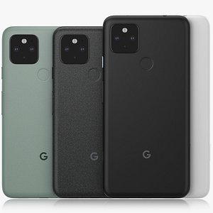 google pixel 5 4a 3D model