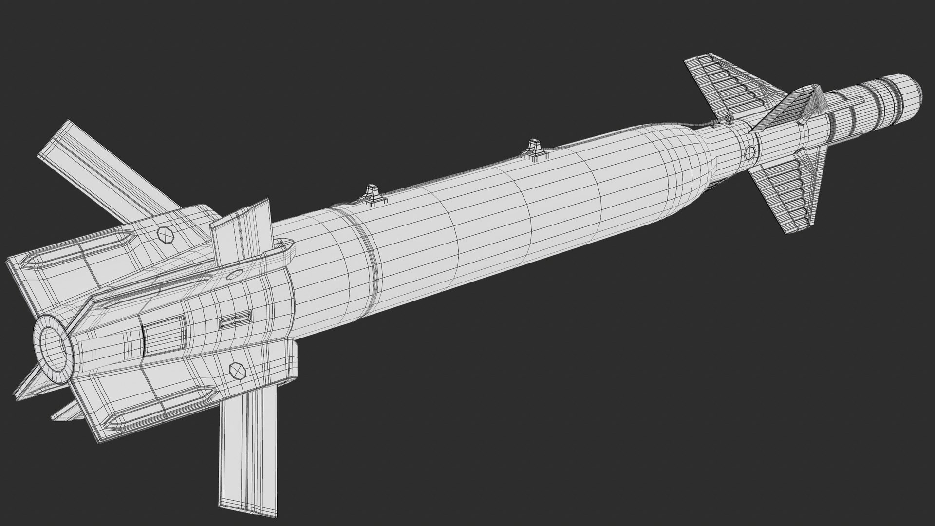 Rigged GBU-27 Paveway 3 Green Laser Guided Bomb PBR 3D model https://p.turbosquid.com/ts-thumb/FY/5zIHtS/l8/screenshot010/png/1770647064/1920x1080/fit_q87/2e6b3bdf65920f481eaf6e555924d2161d8130a7/screenshot010.jpg