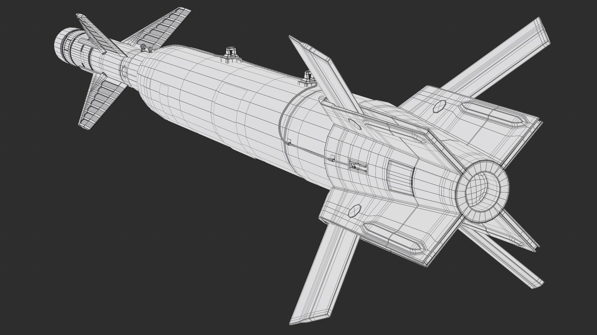 Rigged GBU-27 Paveway 3 Green Laser Guided Bomb PBR 3D model https://p.turbosquid.com/ts-thumb/FY/5zIHtS/qi/screenshot017/png/1770647066/1920x1080/fit_q87/7eb36266db2e375da1305d112073bdda46435801/screenshot017.jpg