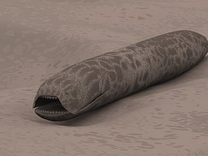 3ds toothed gastropod space worm