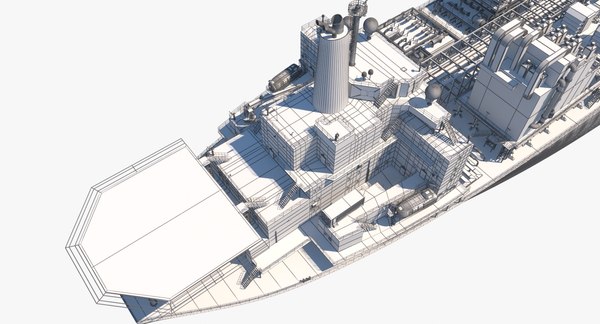 3D floating production storage offloading - TurboSquid 1374408
