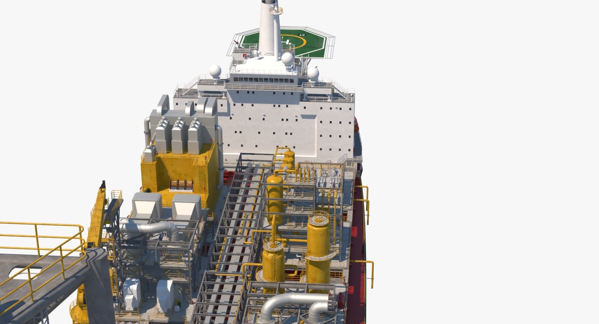 3D Floating Production Storage Offloading - TurboSquid 1374408