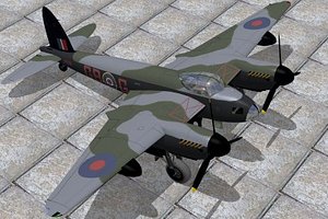 haviland mosquito 3d model