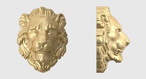 Lion Head Baroque Style