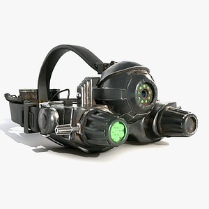 3d obj night vision goggles
