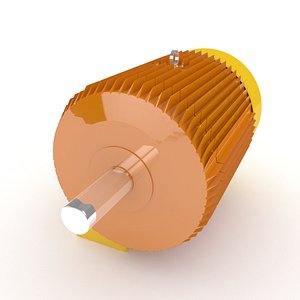 electric motor 3D model