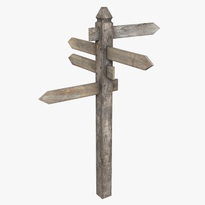 Directional Sign Post