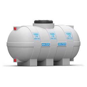 Plastic Tank v2 3D model