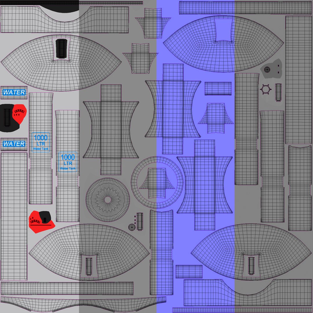 Plastic Tank V2 3D Model - TurboSquid 1846349