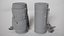 German gas mask canister World War II