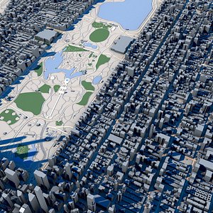 New York City in New York State model