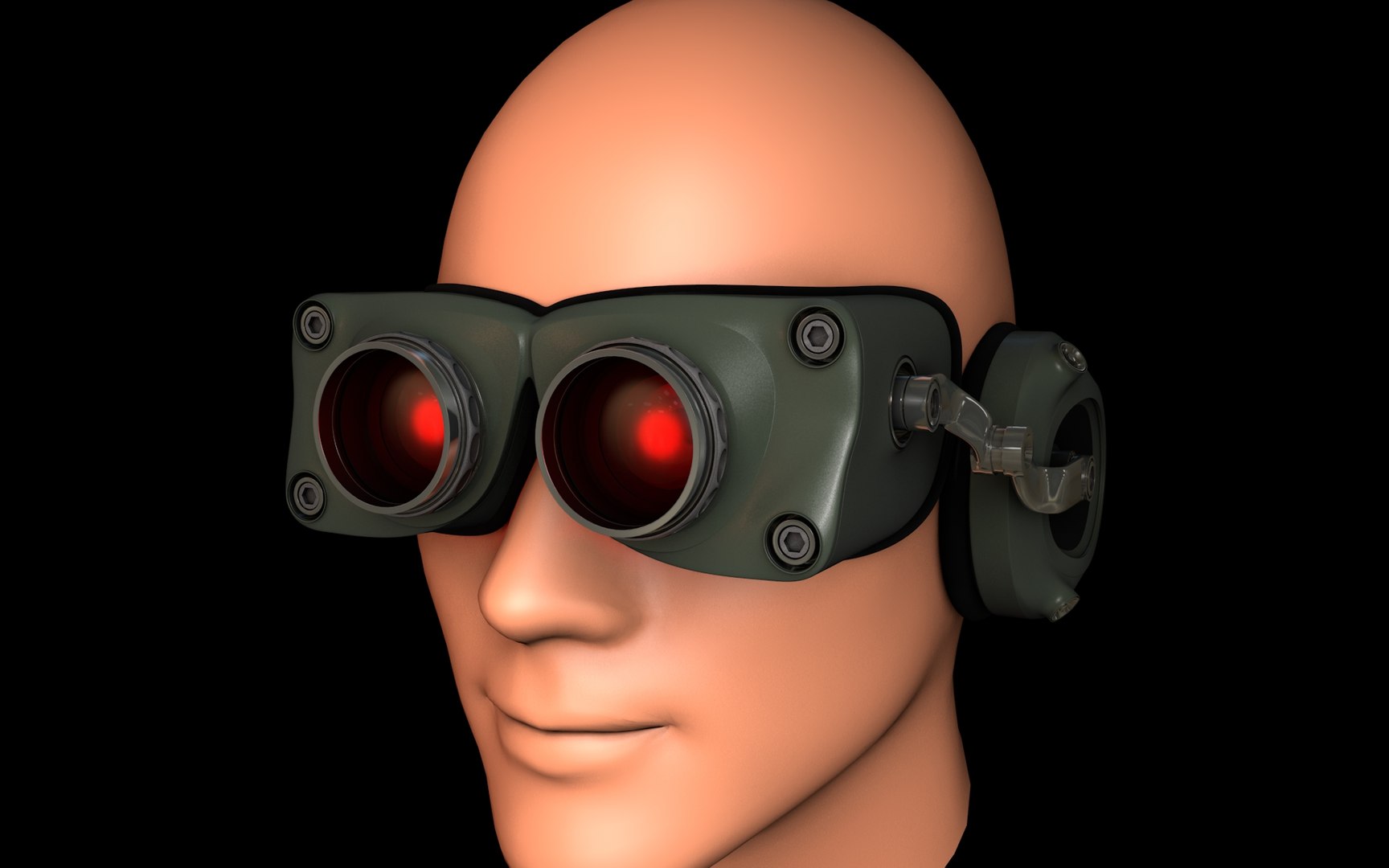 Night Vision Goggles 3d C4d