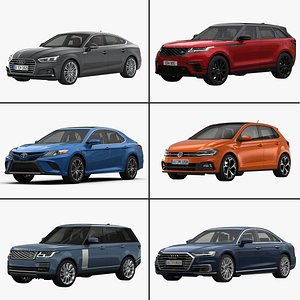 My Car Collection Vol 5 2018 3D model