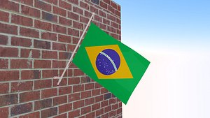 3D model FlagofBrazil