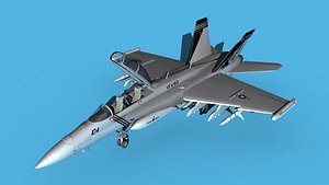 Boeing FA-18F Super Hornet V11 3D