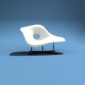 eames la chaise 3d model
