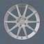 Alloy wheel - milano titanium