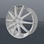 Alloy wheel - milano titanium