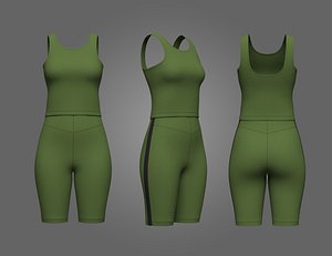 Legging Top 3D model