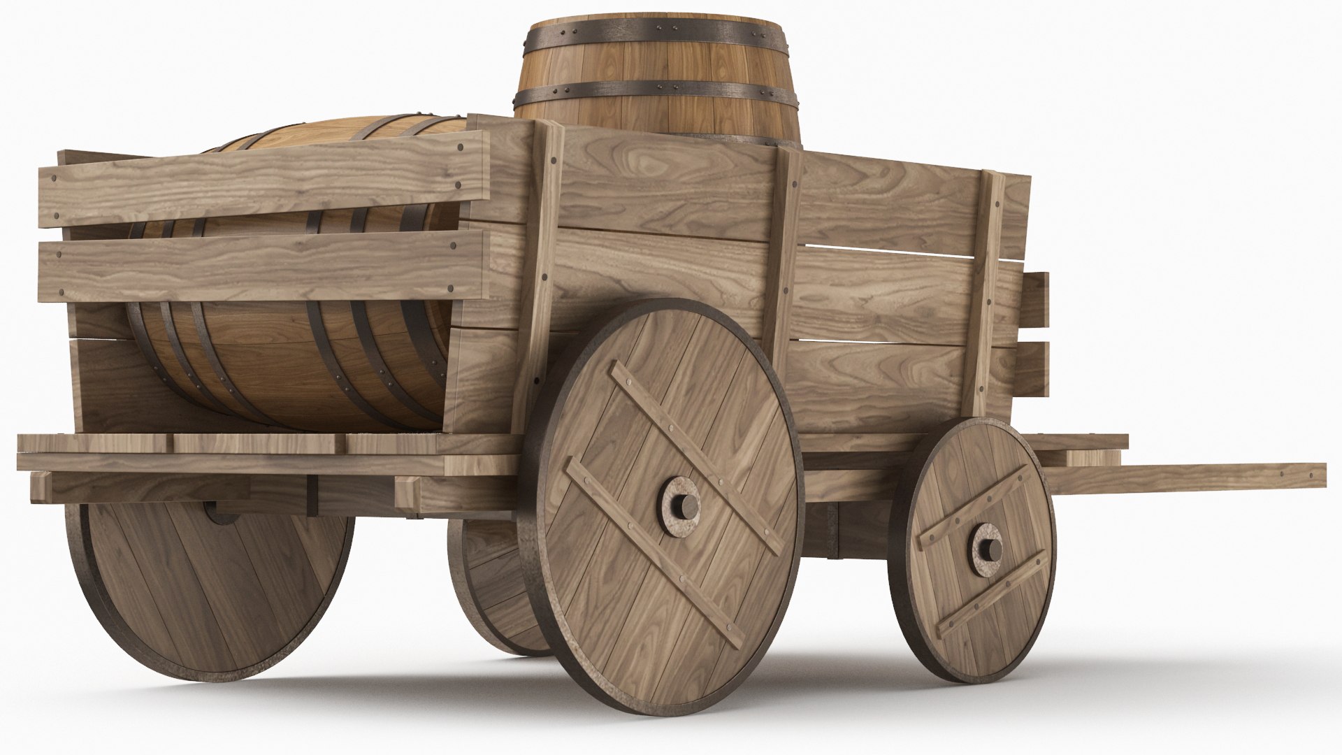 Wooden Cart With Barrels model https://p.turbosquid.com/ts-thumb/FY/aJyEes/jf/woodencart016/jpg/1700417223/1920x1080/fit_q87/8f232154e08c4eefe71a390e79fe505ad56a2c6f/woodencart016.jpg