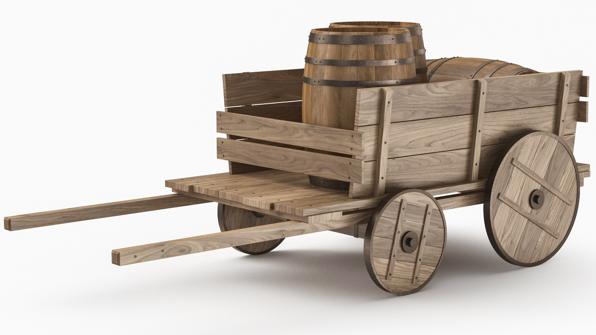 Wooden Cart With Barrels model https://p.turbosquid.com/ts-thumb/FY/aJyEes/xR/woodencart014/jpg/1700417206/1920x1080/fit_q87/d1825c2aa0f2f9464c4004fb9733fc27317b6f15/woodencart014.jpg