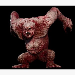 Mummy zombie fat model